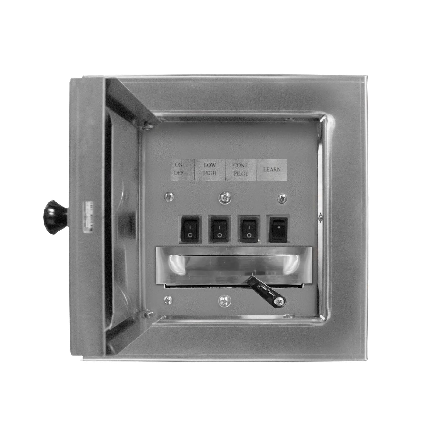Fire Gear Kalea Bay Outdoor Linear Gas Fireplace – Built-In NG and LP – LED Model Night Ambiance View