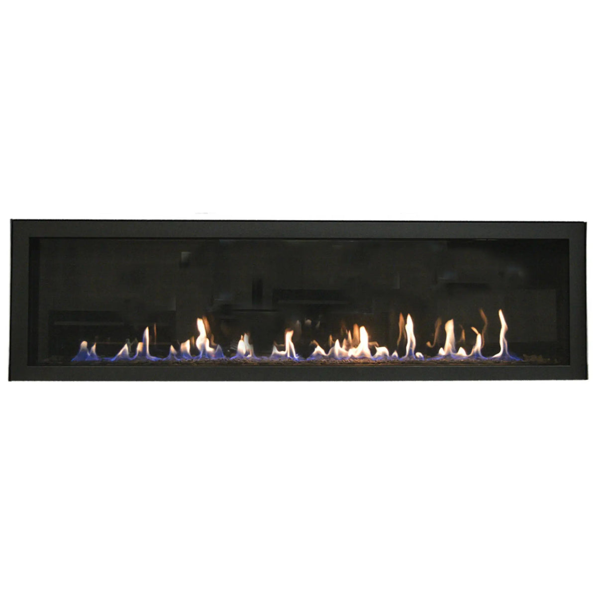 Sierra Flame Austin 65" Direct Vent Linear Gas Fireplace | Deluxe System | NG & LP