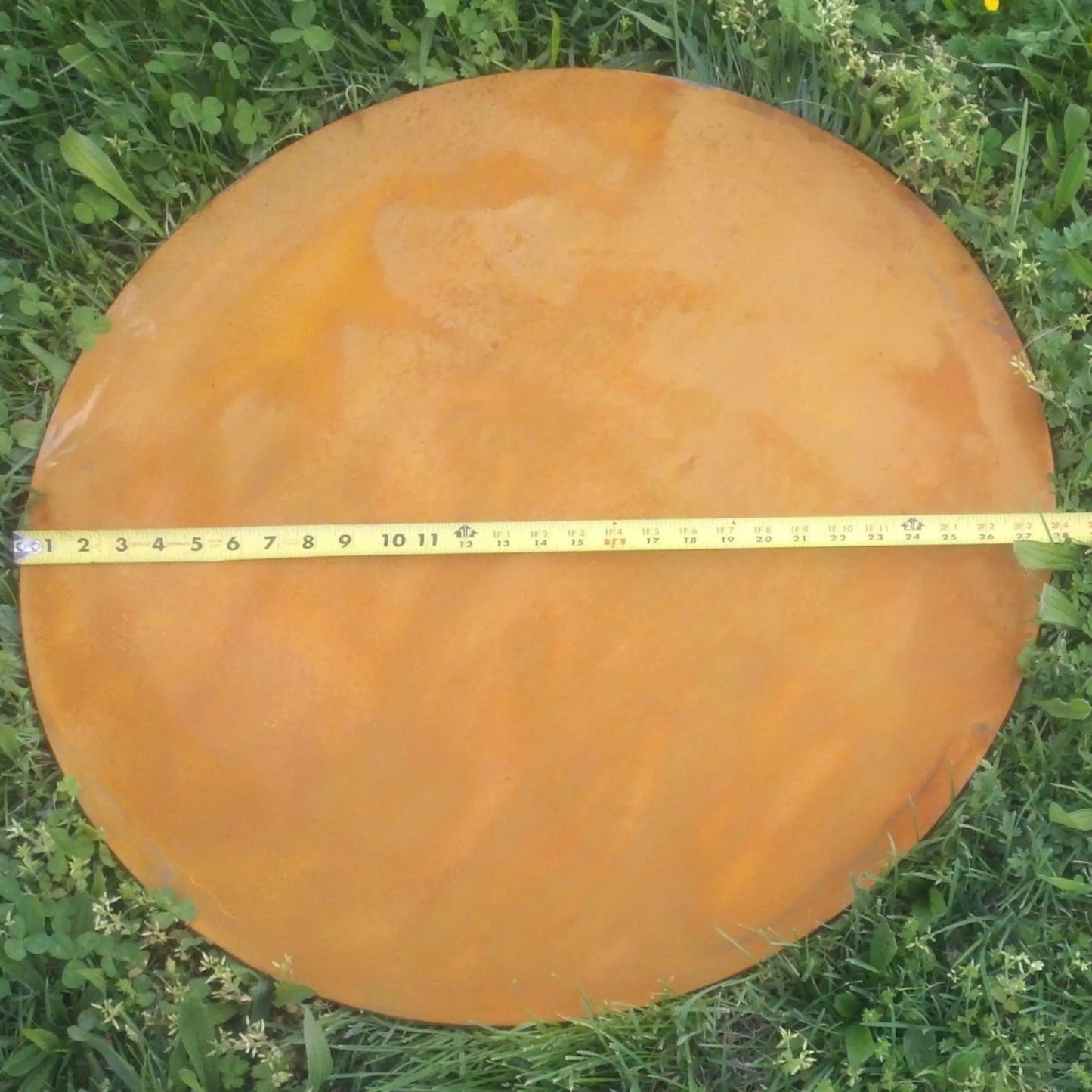 Fire Pit Art Nepal Circle Base Plate | 1/4" Carbon Steel