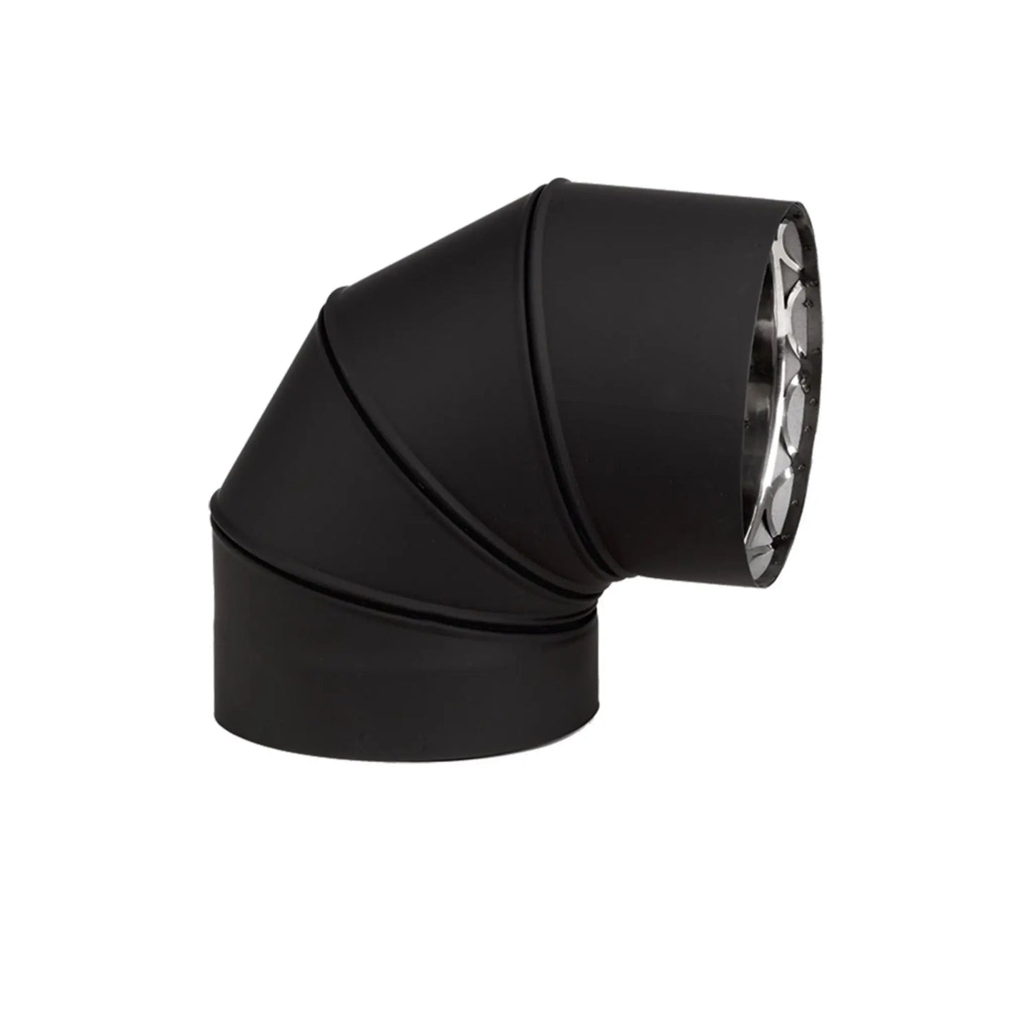 90° ELBOW 6" VORTEX DOUBLE WALL