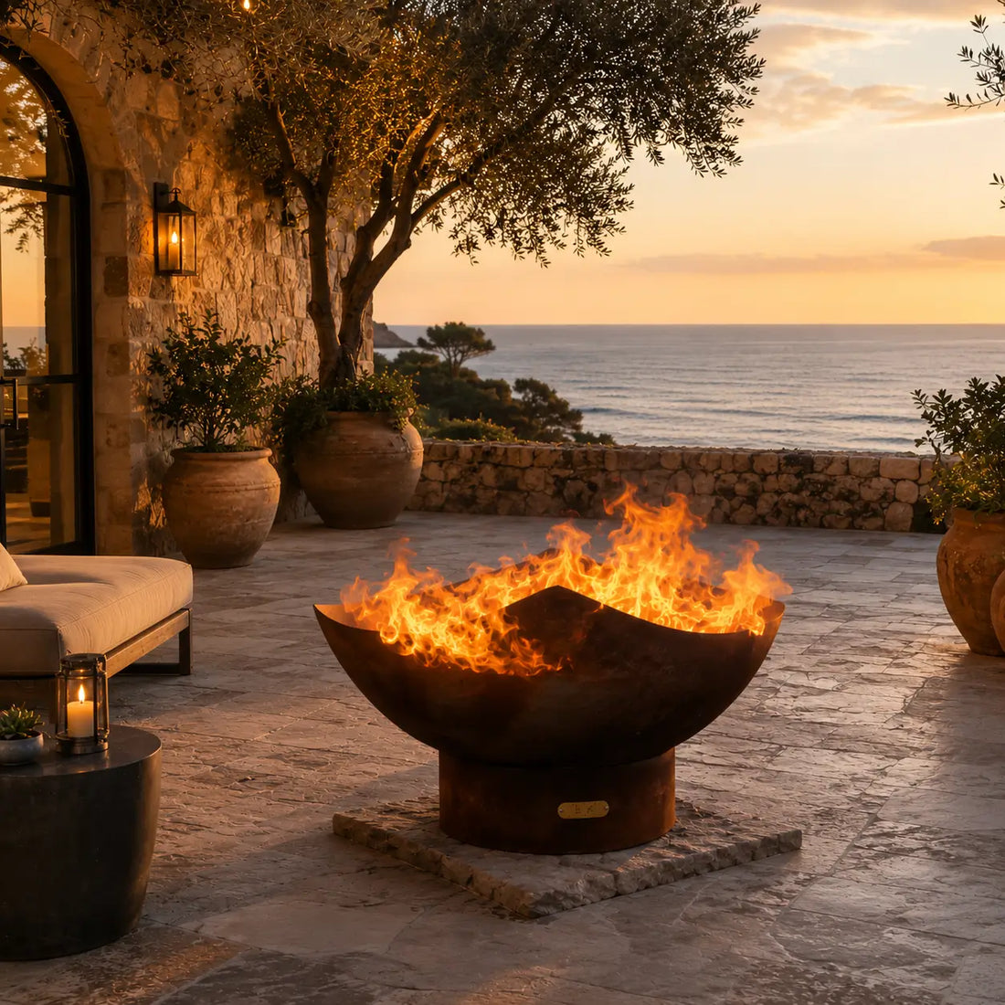 Fire Pit Buying Guide - Fire Pit Art Manta Ray Steel Fire Pit