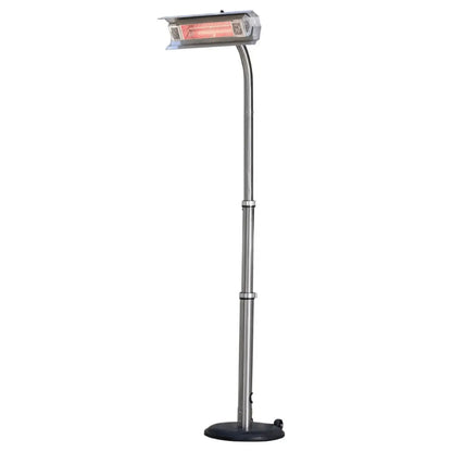Fire Sense Pole Mounted Electric Patio Heater - Side View