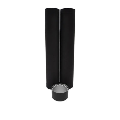 6" To-The-Ceiling Double Wall Pipe Kit | Complete Wood Stove Venting Kit for Ceiling Installations