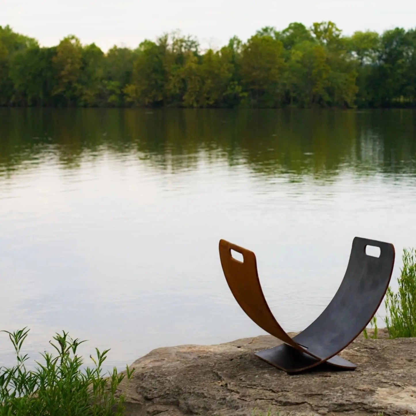Wings of Flight Outdoor Log Rack