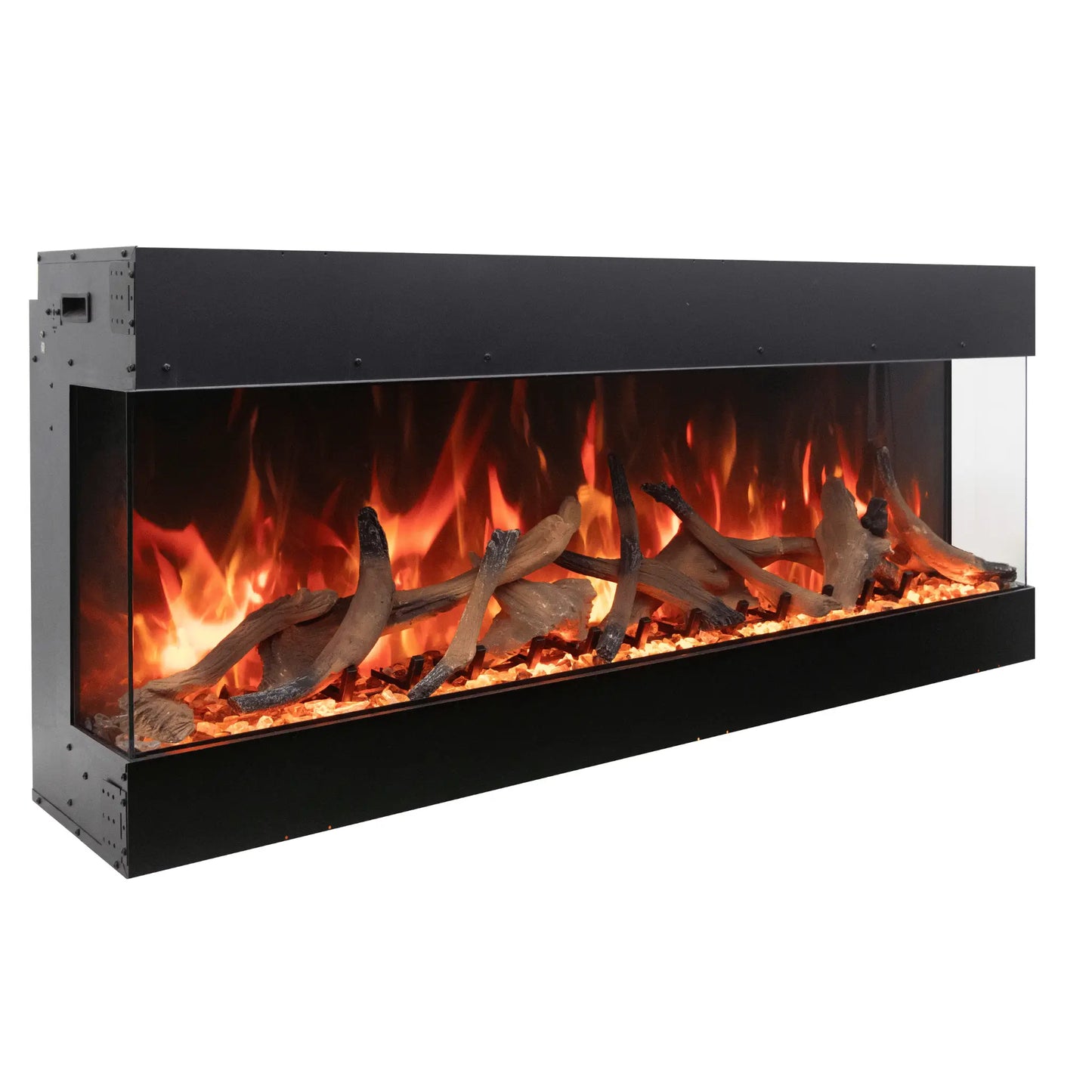 Amantii Tru View Bespoke Electric Fireplace - Angle View