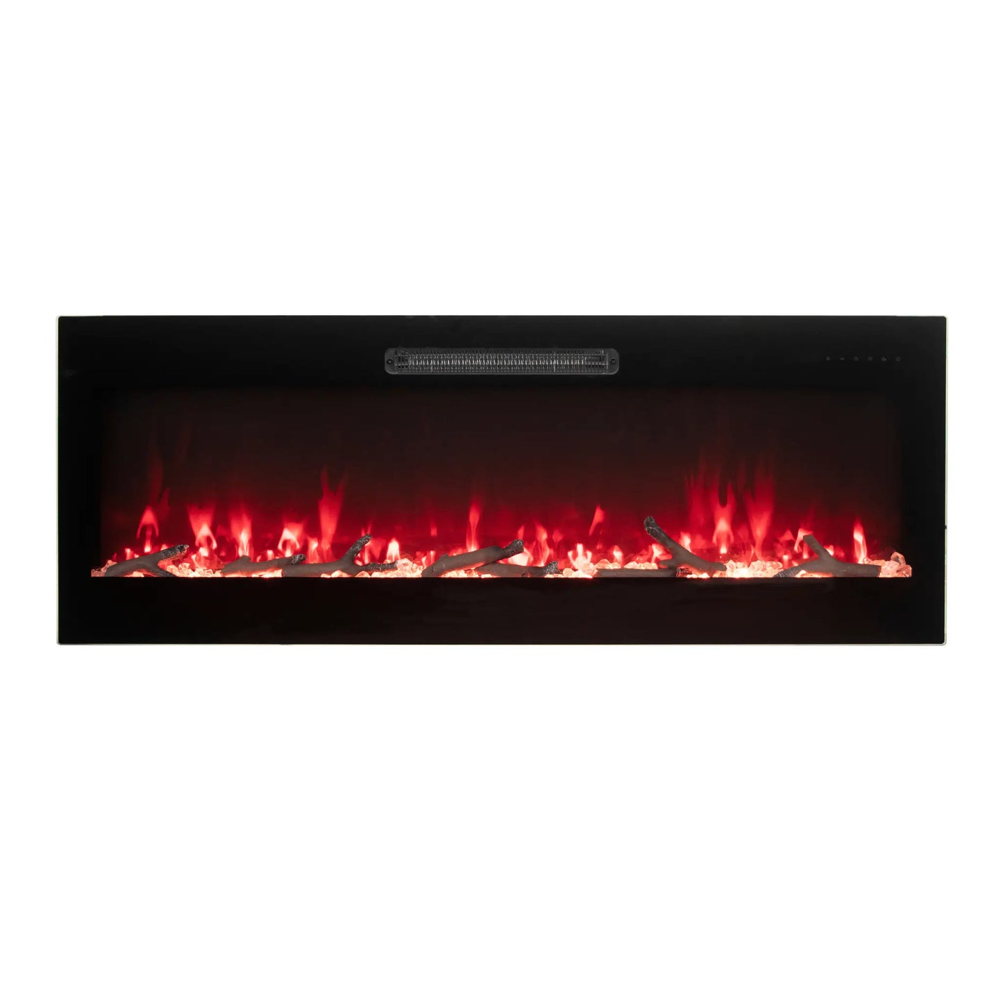 Amantii Evolution Linear Electric Fireplace - Angle View