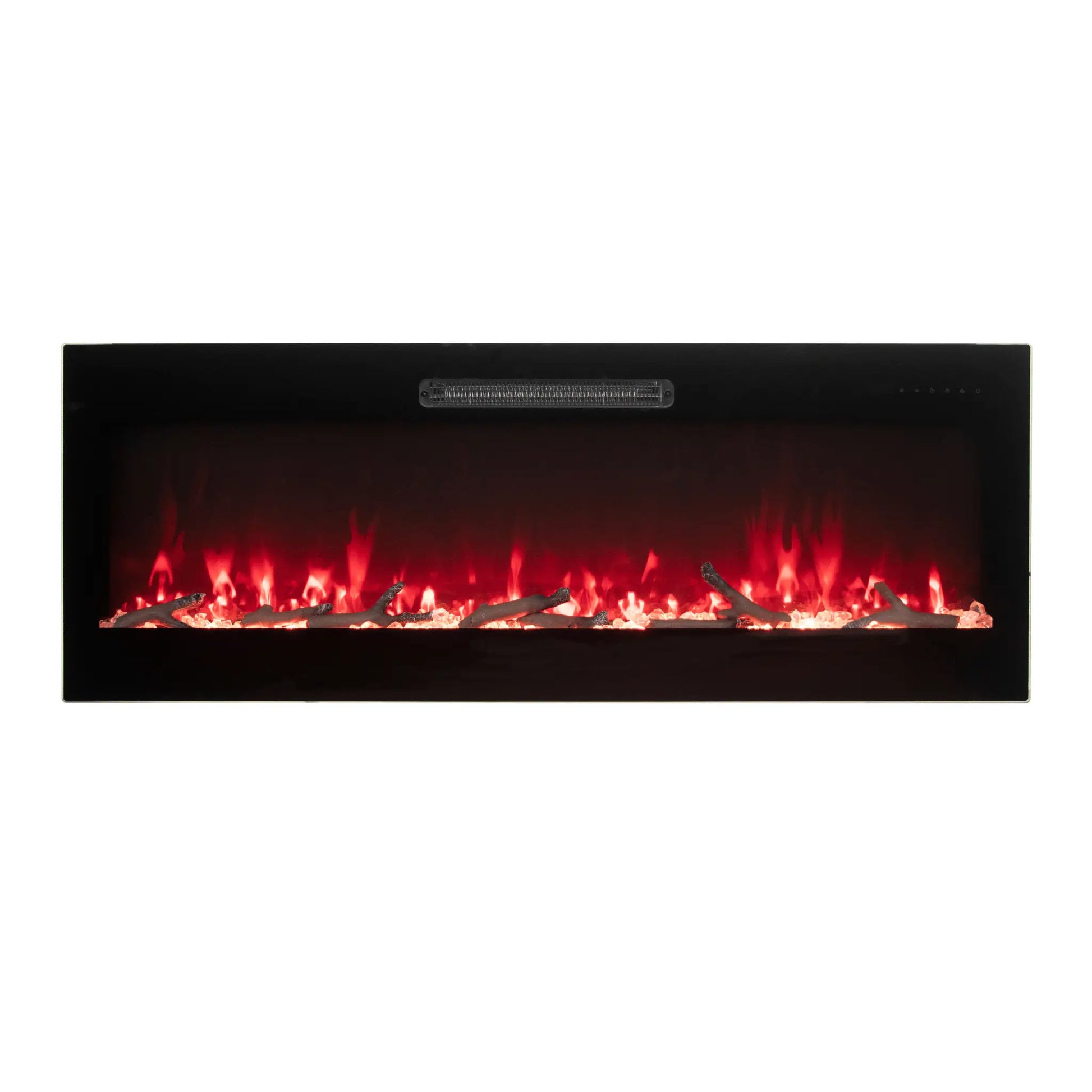 Amantii Evolution Linear Electric Fireplace - Angle View