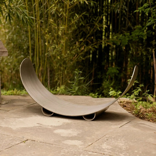 Crescent Outdoor Log Rack