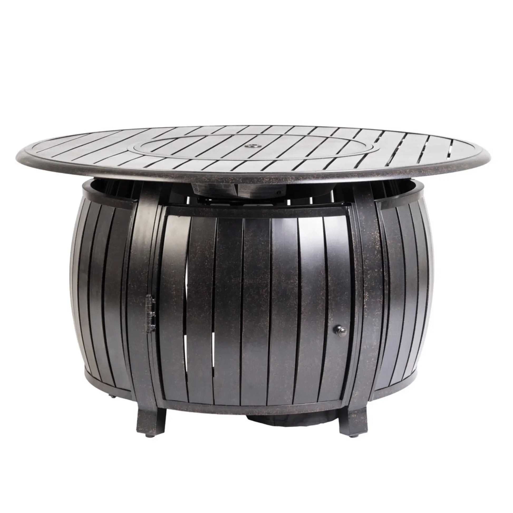 Fire Sense Grand Cooper Propane Fire Pit - Side View
