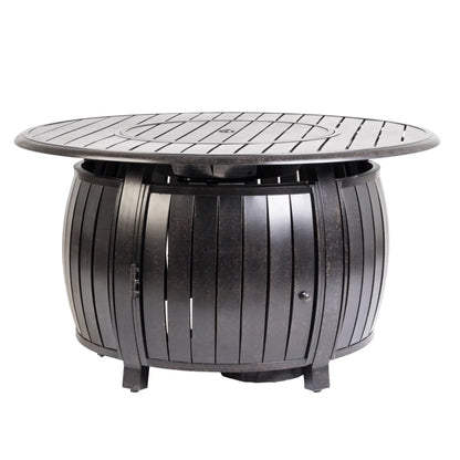 Fire Sense Grand Cooper Propane Fire Pit - Side View
