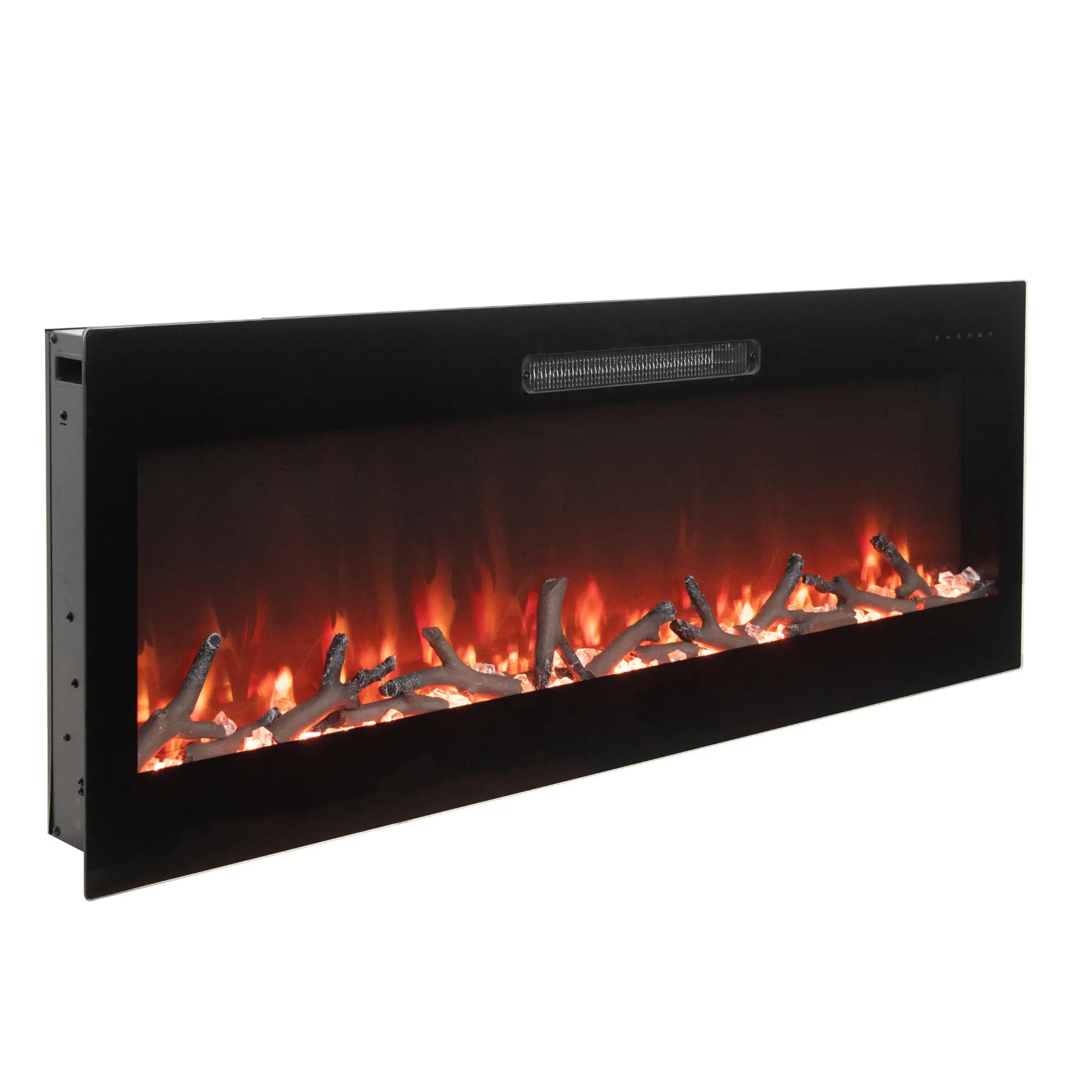 Amantii Evolution Linear Electric Fireplace - Side View