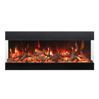 Amantii Tru View Bespoke Electric Fireplace - Side View