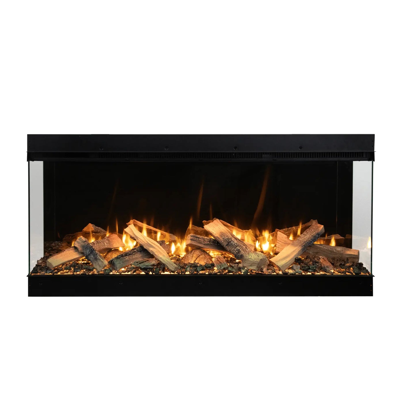 Amantii Fire & Ice LumaForest Electric Fireplace - Detail View