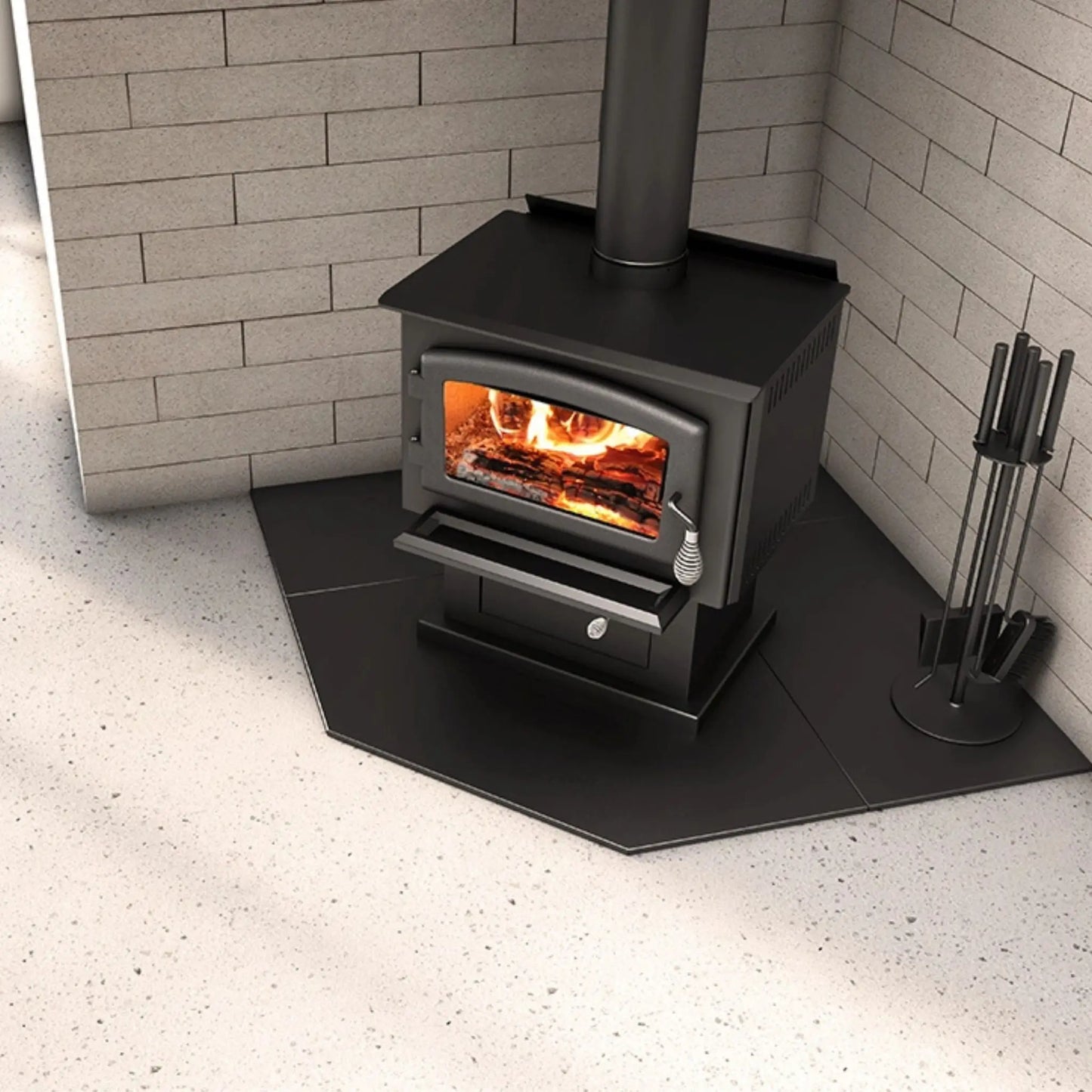 MODULAR HEARTH PAD SYSTEM 60" - CORNER
