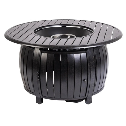 Fire Sense Grand Cooper Propane Fire Pit - Detail View
