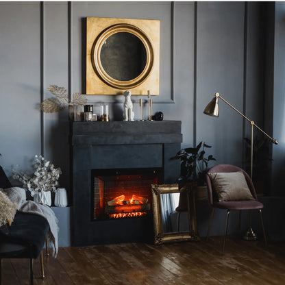 Amantii Classic Edition Electric Fireplace - Angle View