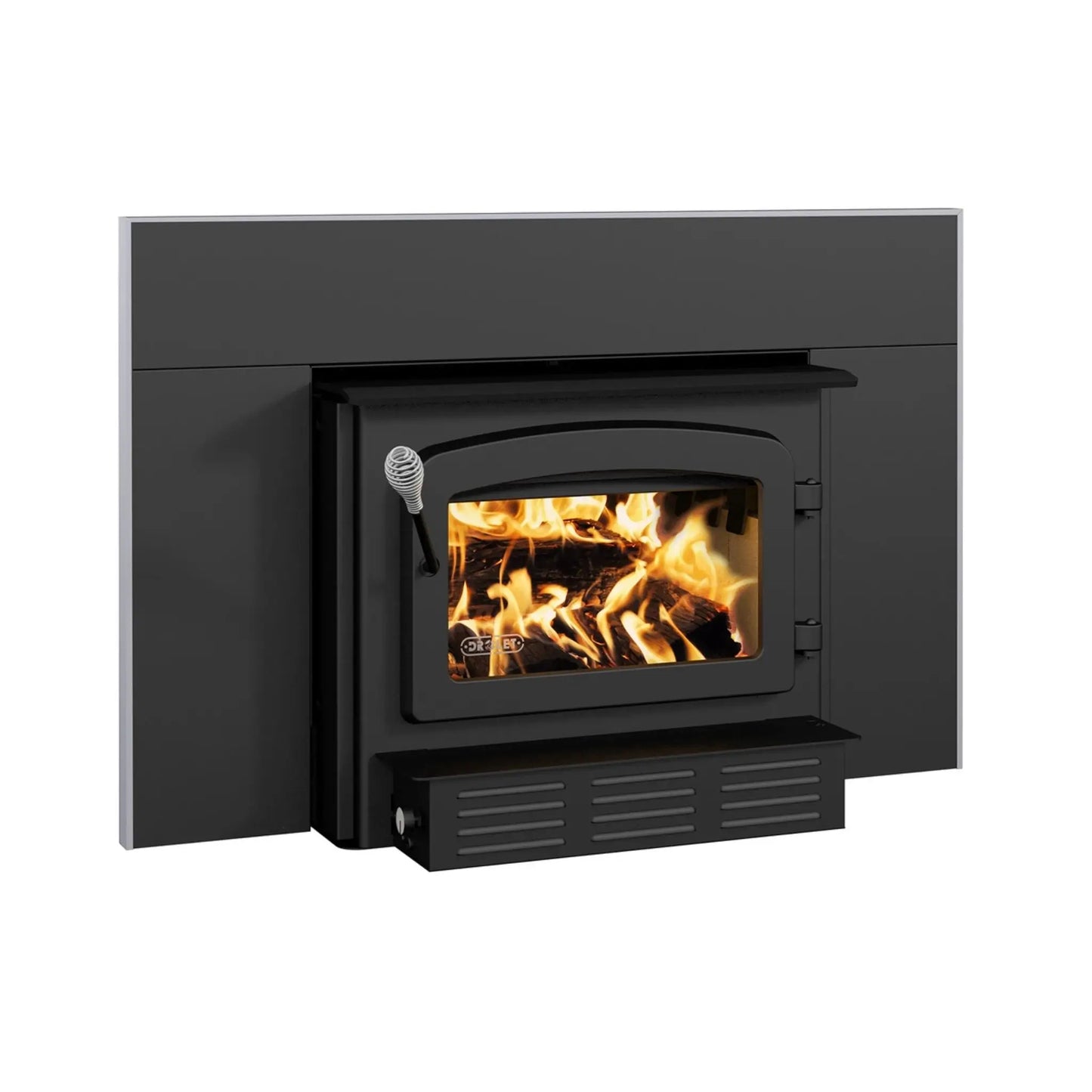 Drolet Escape 1800-I Wood Fireplace Insert - Front View