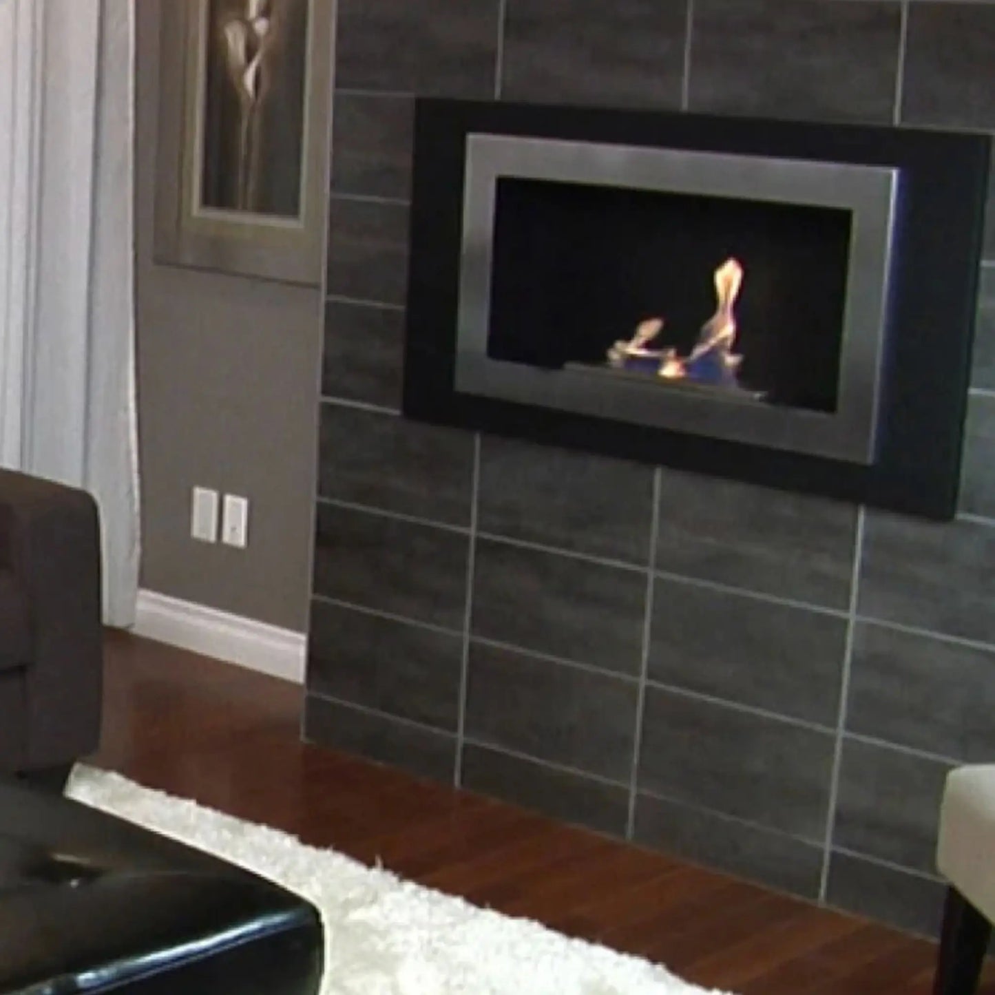 Lorenzo Wall Mounted Fireplace