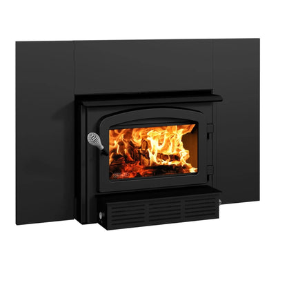 Escape 1500-I Wood Fireplace Insert with Faceplate & Liner Kit