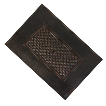 Fire Sense Weyland Rectangle Aluminum Propane Fire Pit - Lifestyle View