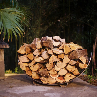 Crescent Outdoor Log Rack