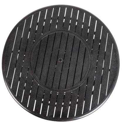 Fire Sense Grand Cooper Propane Fire Pit - Lifestyle View