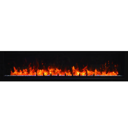 Amantii Symmetry Lumina Electric Fireplace - Detail View