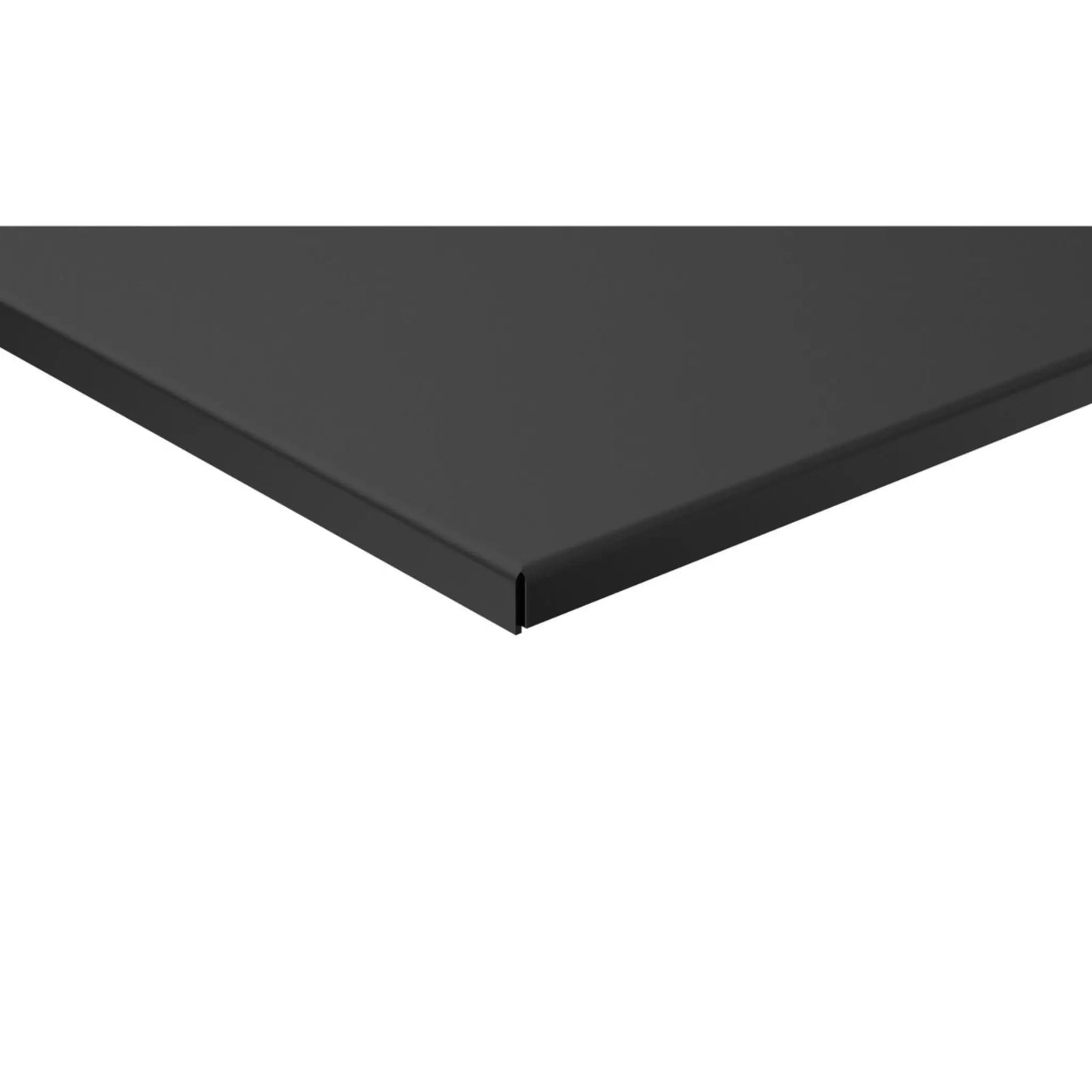 Modular Black Steel Hearth Pad System | 54" x 46 3/4" | Floor Protector for Wood Stoves