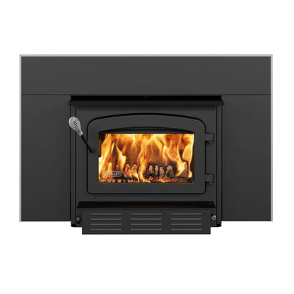 Drolet Escape 1800-I Wood Fireplace Insert - Ceramic Glass Door Detail