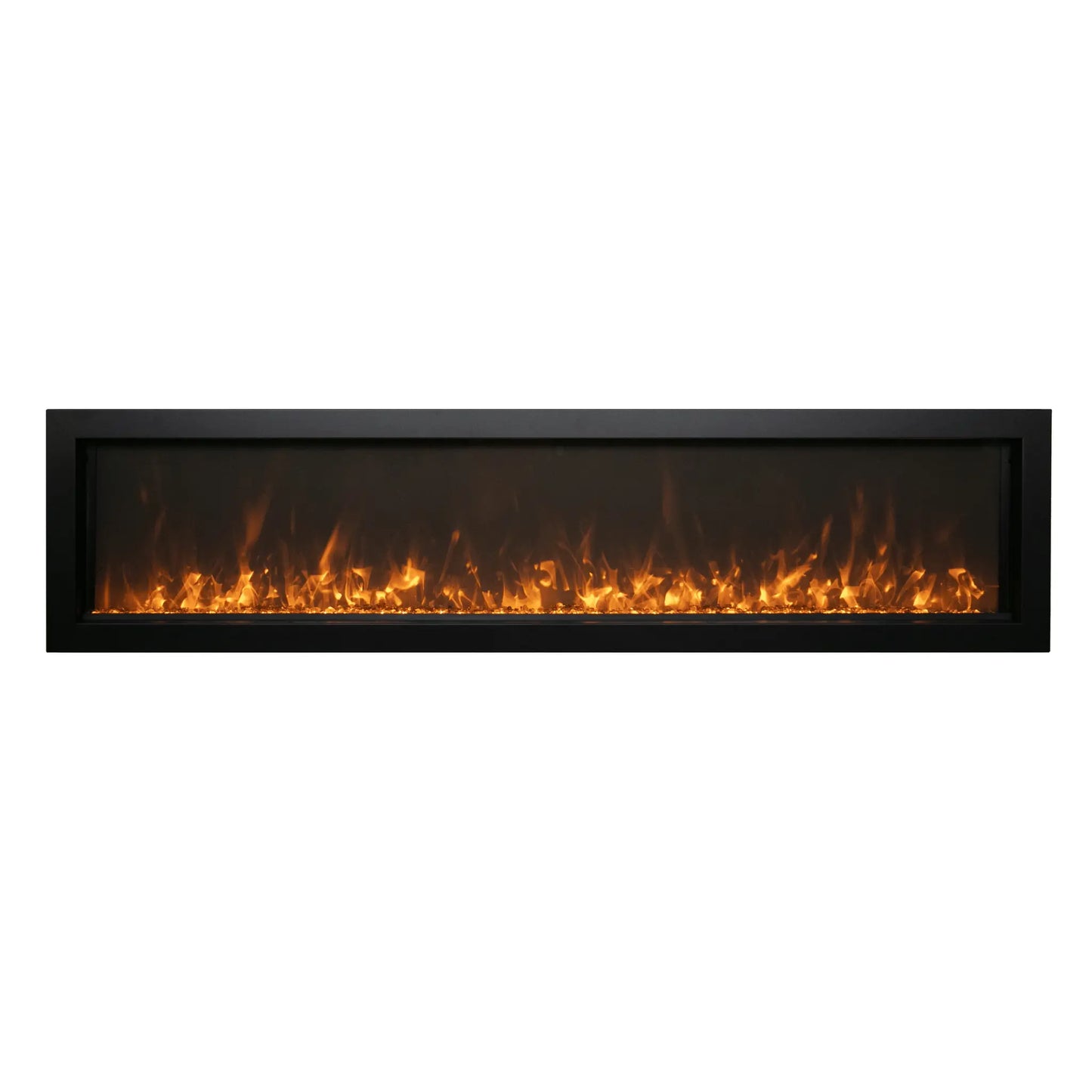 Amantii Symmetry Xtra Slim Smart Electric Fireplace - Detail View