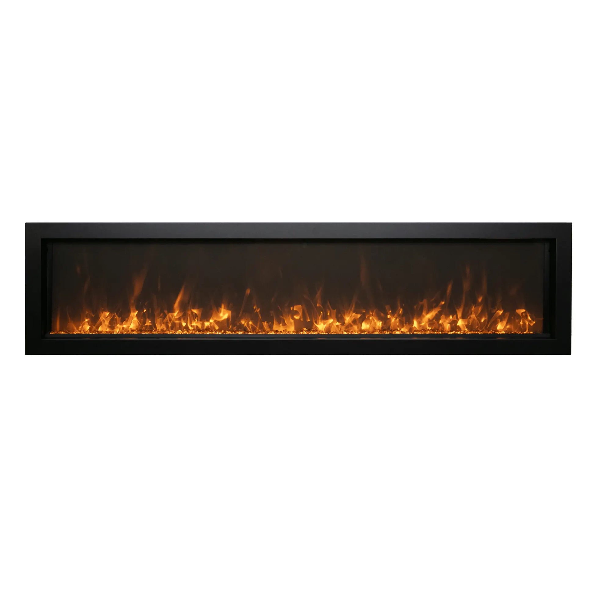 Amantii Symmetry Xtra Slim Smart Electric Fireplace - Detail View