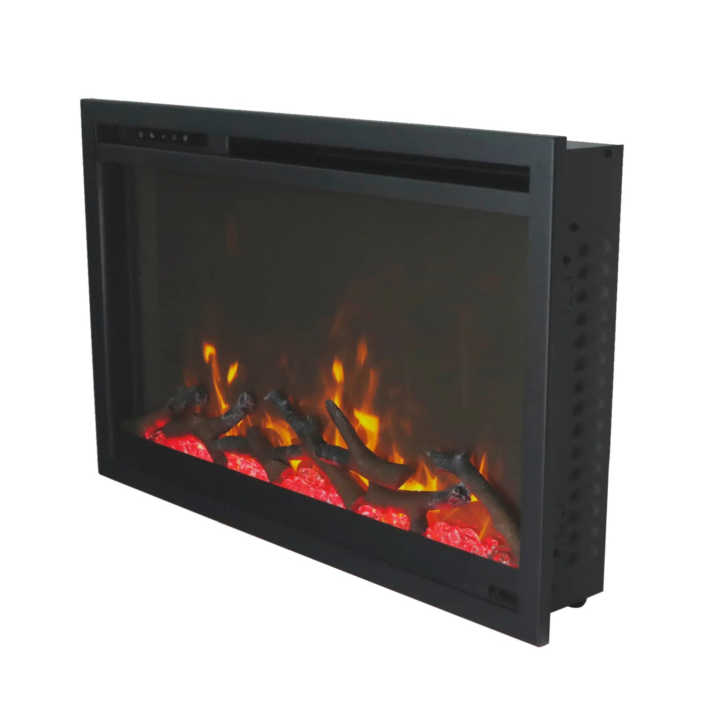 Amantii TRD Xtraslim Electric Fireplace - Lifestyle View