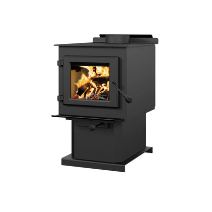 Englander Blue Ridge 100 Wood Stove - Installed in Living Space