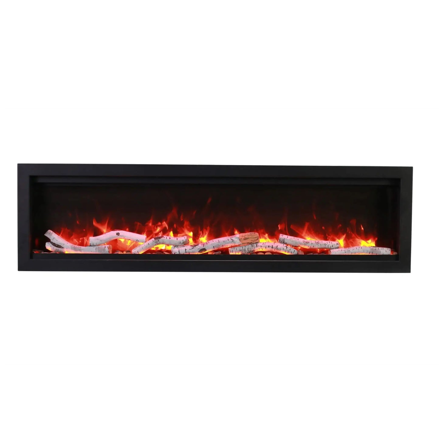 Amantii Symmetry Bespoke Electric Fireplace - Detail View