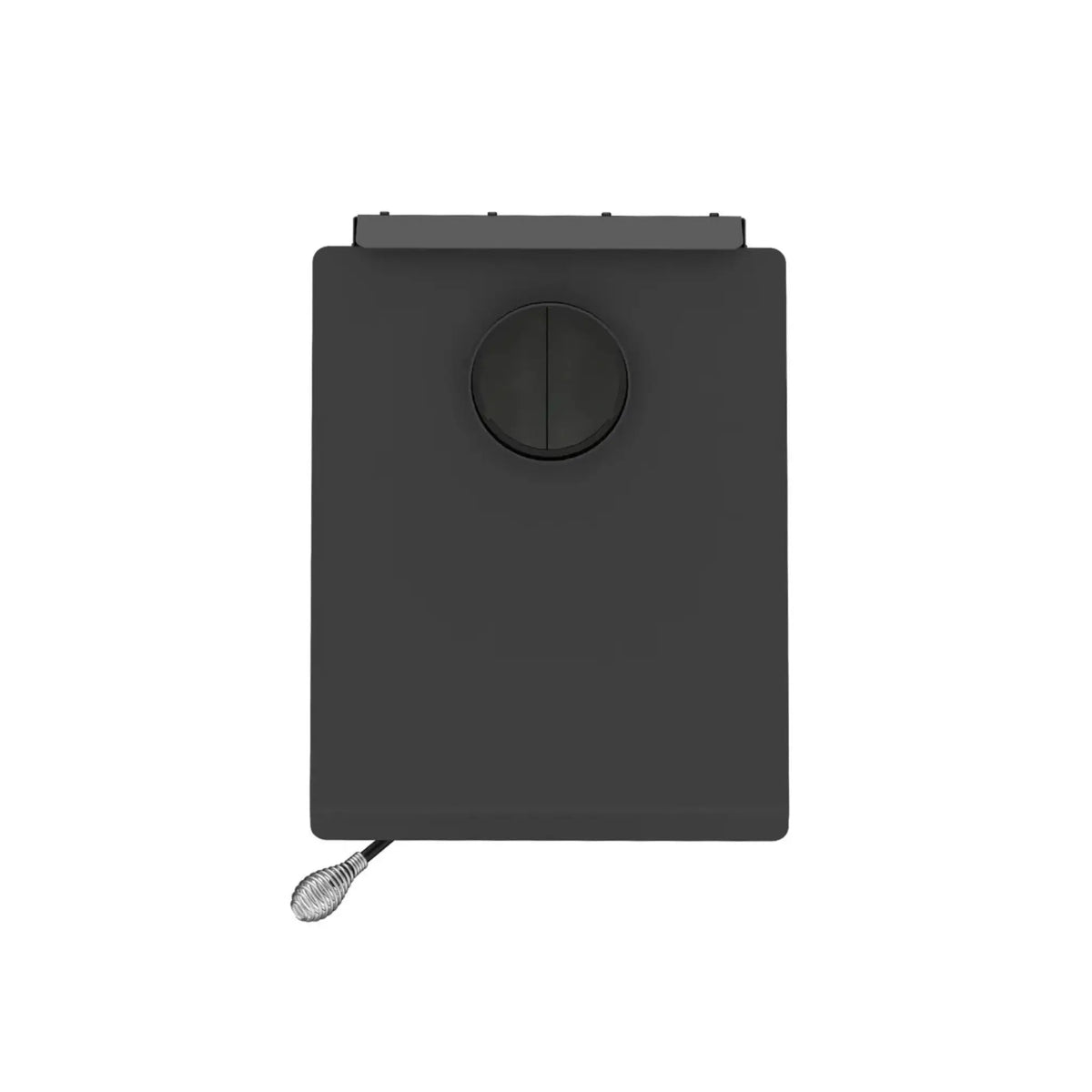 Drolet Escape 1200 N wood stove - top view showing 6 inch flue outlet