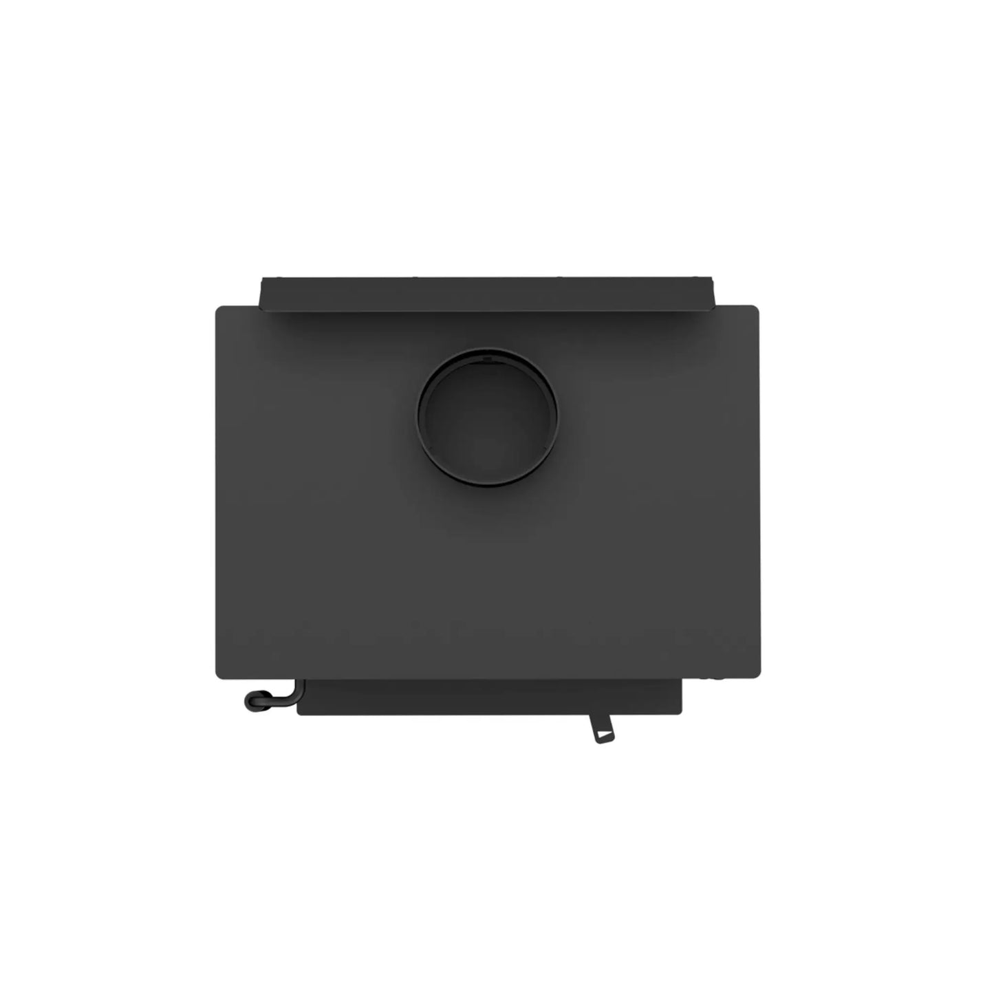 Drolet Deco II Wood Stove - Dimensions and Clearances Diagram