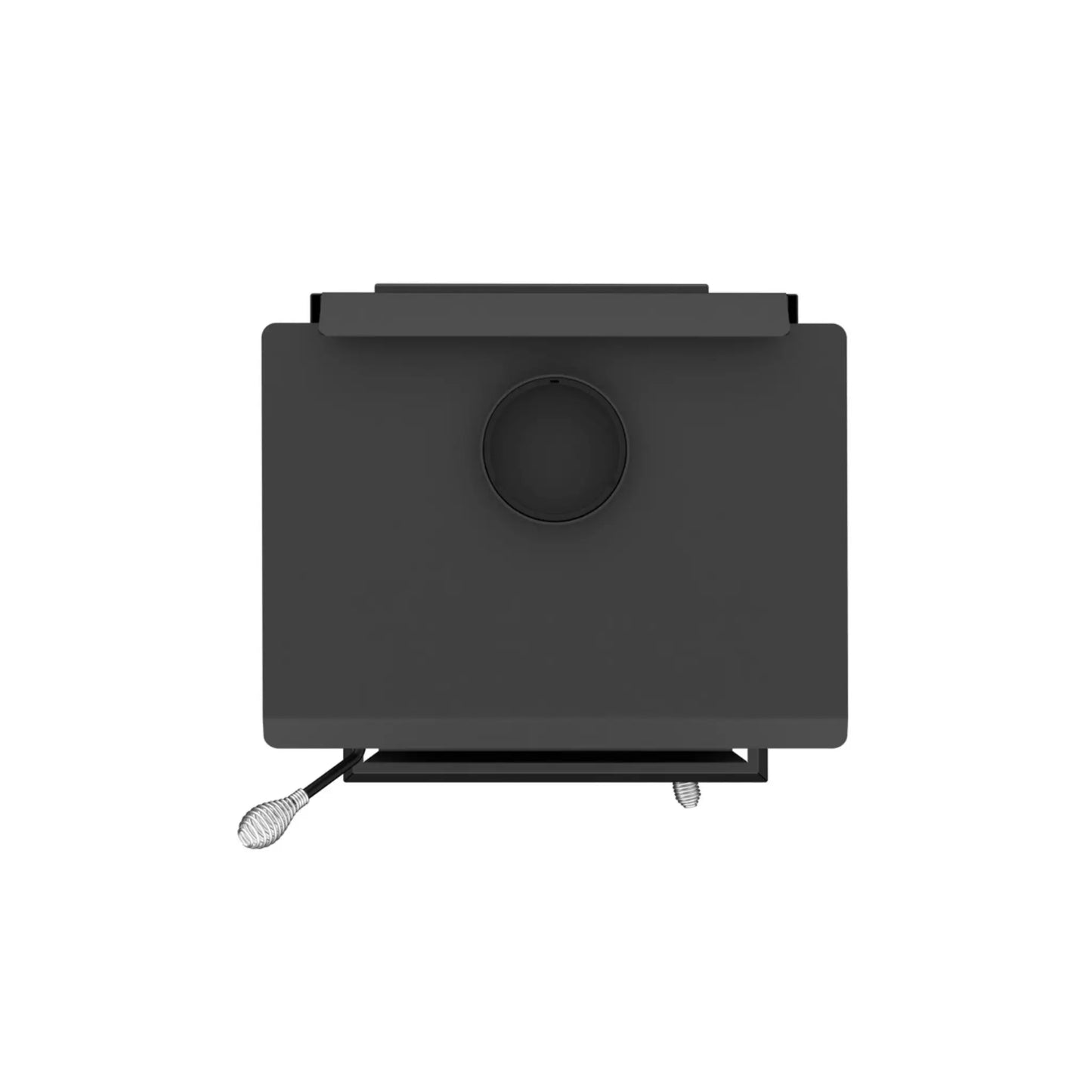 Drolet Columbia II Wood Stove - Dimensions and Clearances Diagram