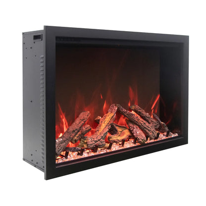 Amantii Traditional Bespoke Electric Fireplace - Feature Detail