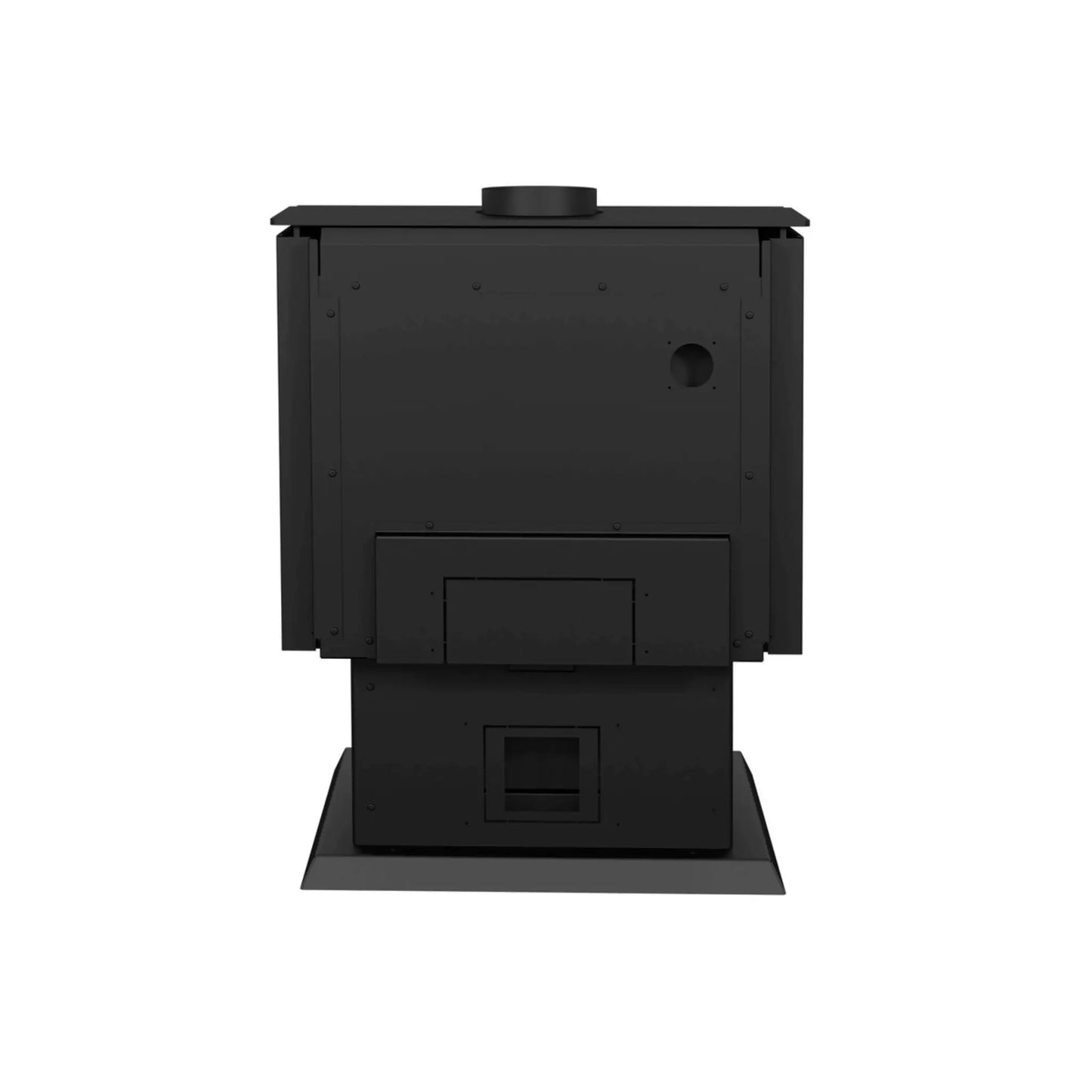 Drolet HT-3000 Wood Stove - Installed in Large Living Space
