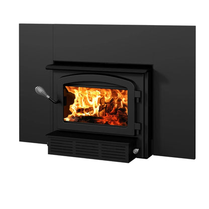 Escape 1500-I Wood Fireplace Insert with Faceplate & Liner Kit
