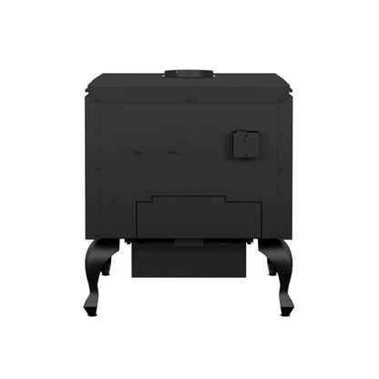 Drolet Escape 1800 Wood Stove On Legs - Installed in Living Space