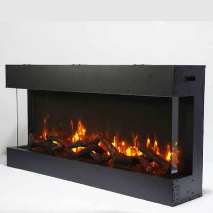 Amantii Tru View Slim Electric Fireplace - Lifestyle View