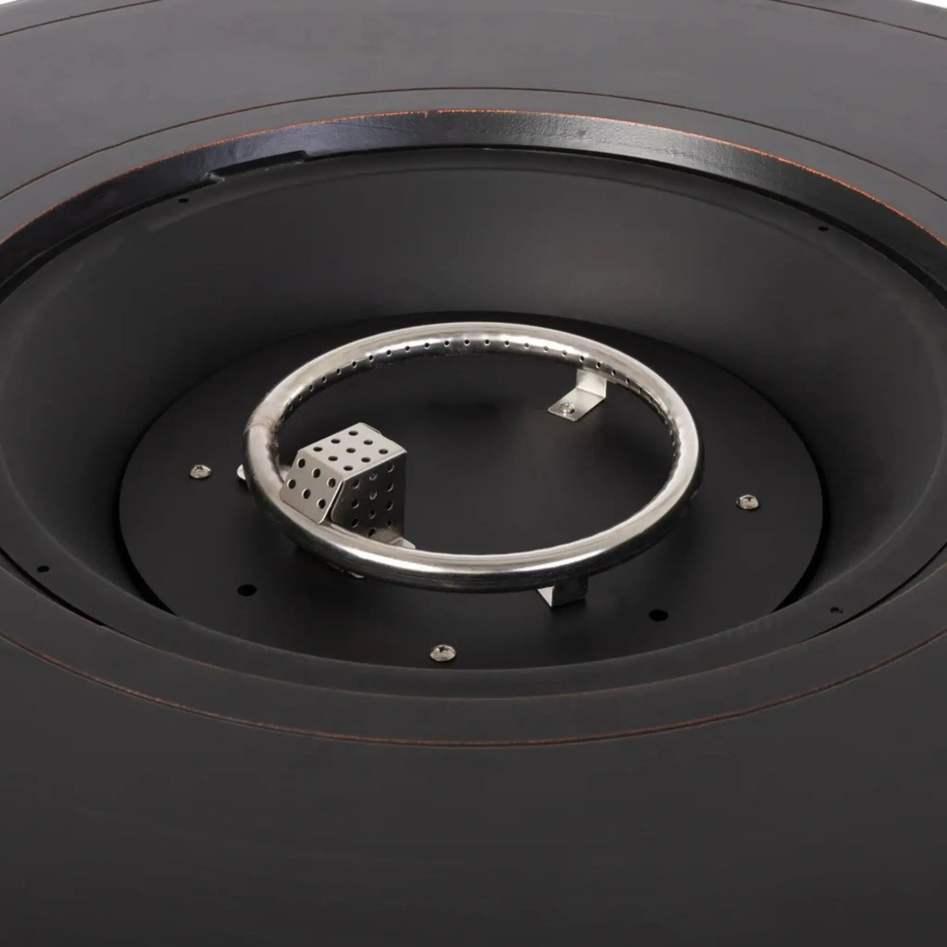 Fire Sense Florence Woven Aluminum Propane Fire Pit - Additional View