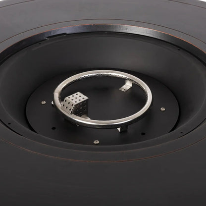 Fire Sense Florence Woven Aluminum Propane Fire Pit - Additional View