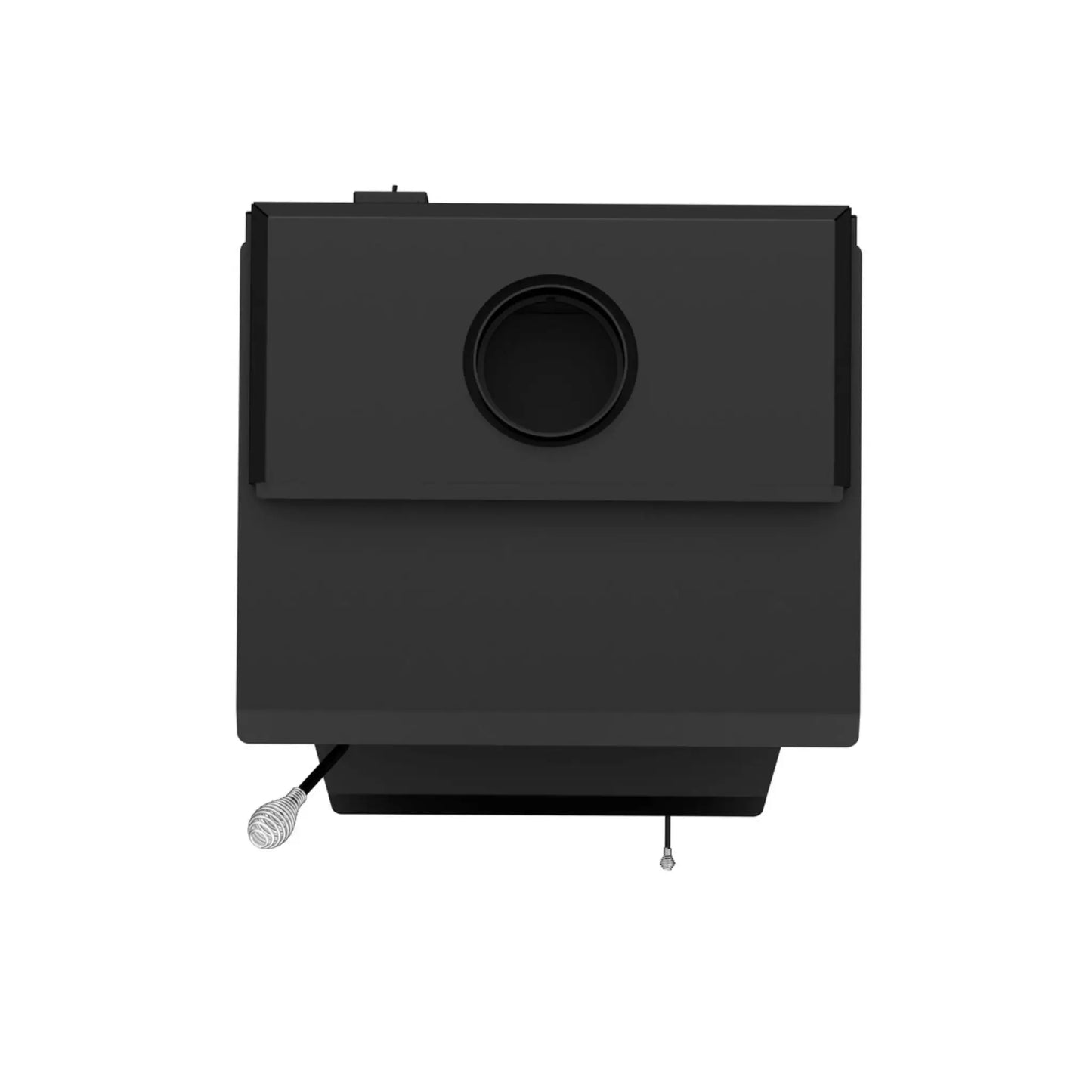 Drolet Escape 1800 Wood Stove - Dimensions and Clearances Diagram