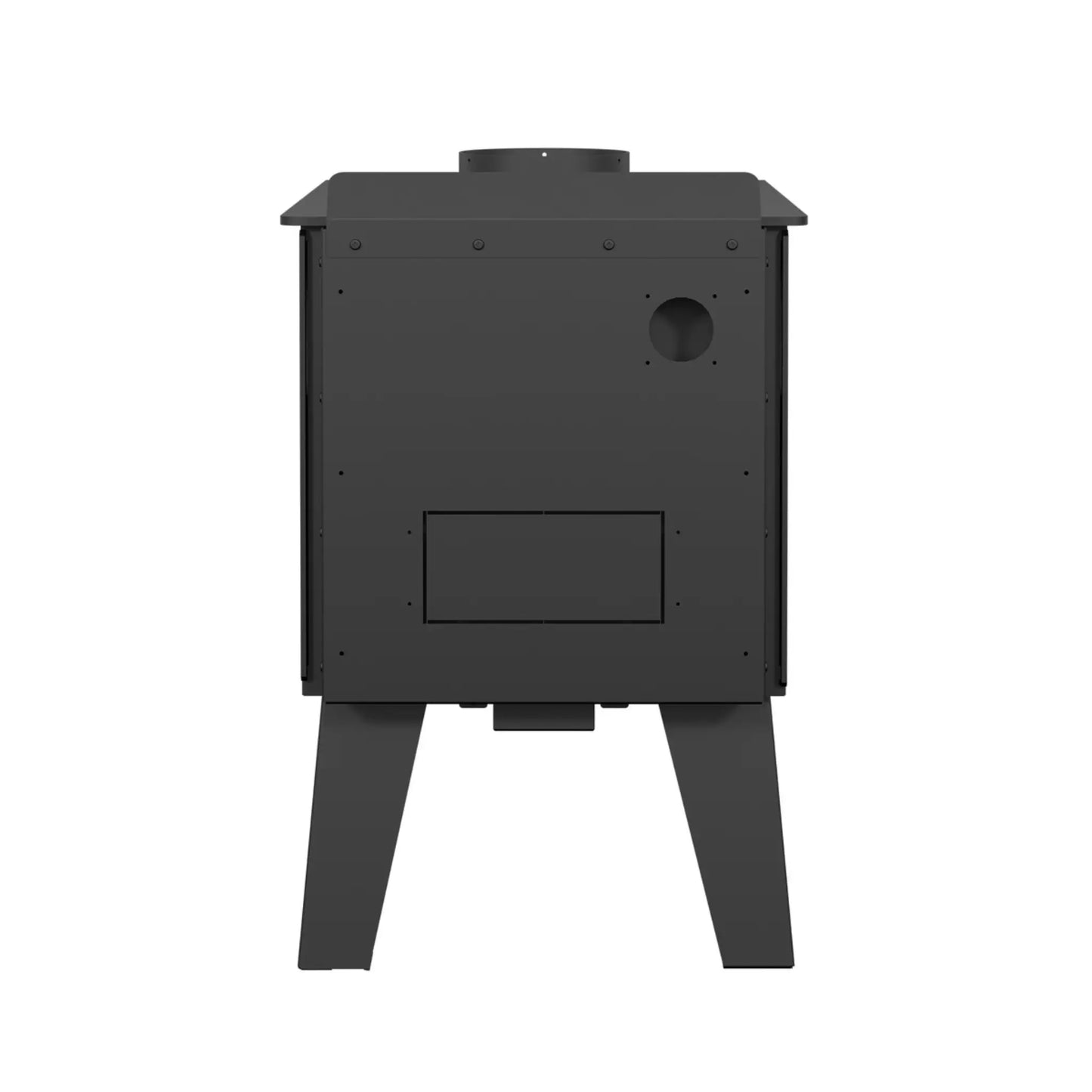 Drolet Spark II Wood Stove - Installed in Living Space