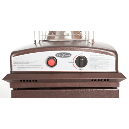 Fire Sense Square Flame Propane Patio Heater - Feature Detail