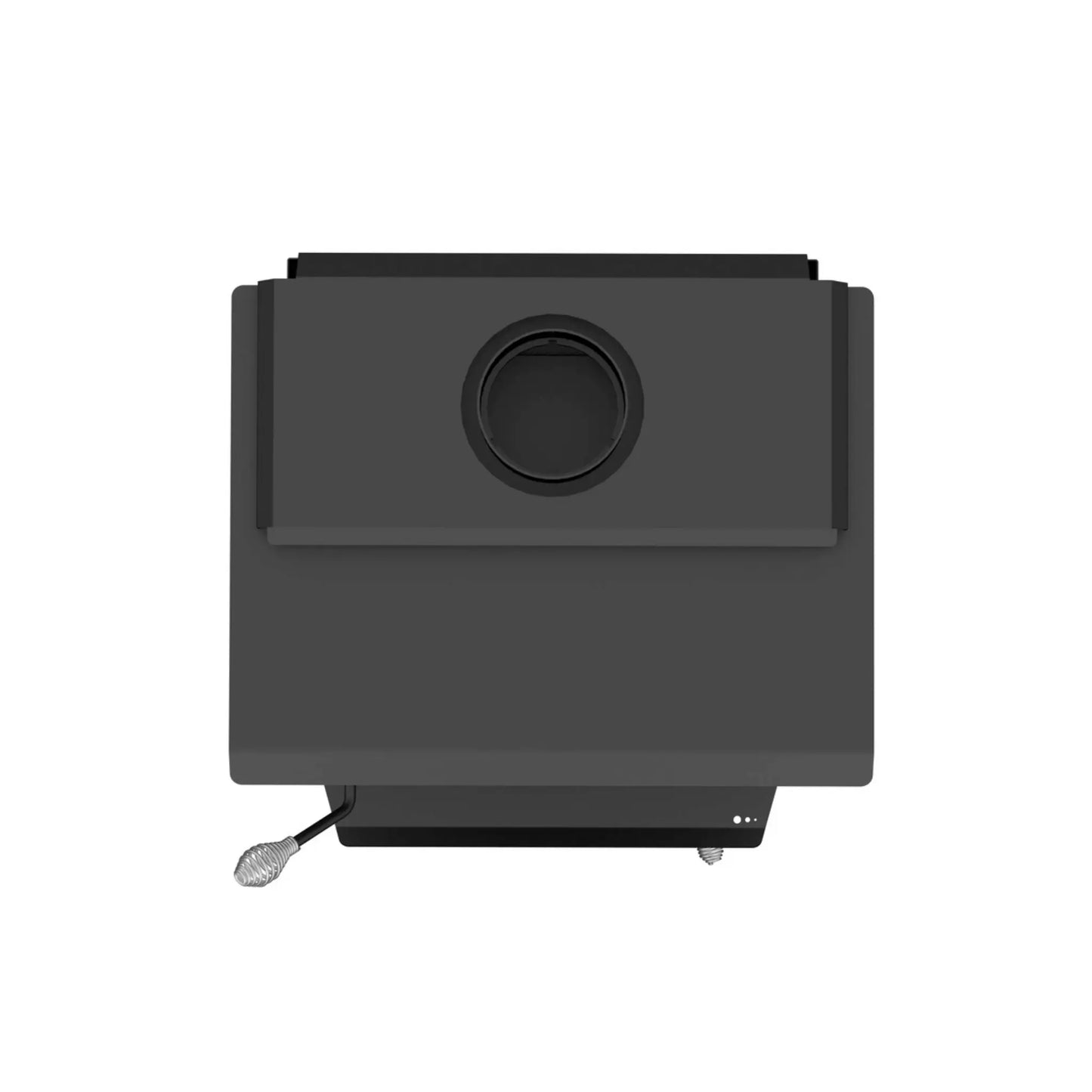 Drolet Escape 1800 Wood Stove - Dimensions and Clearances Diagram