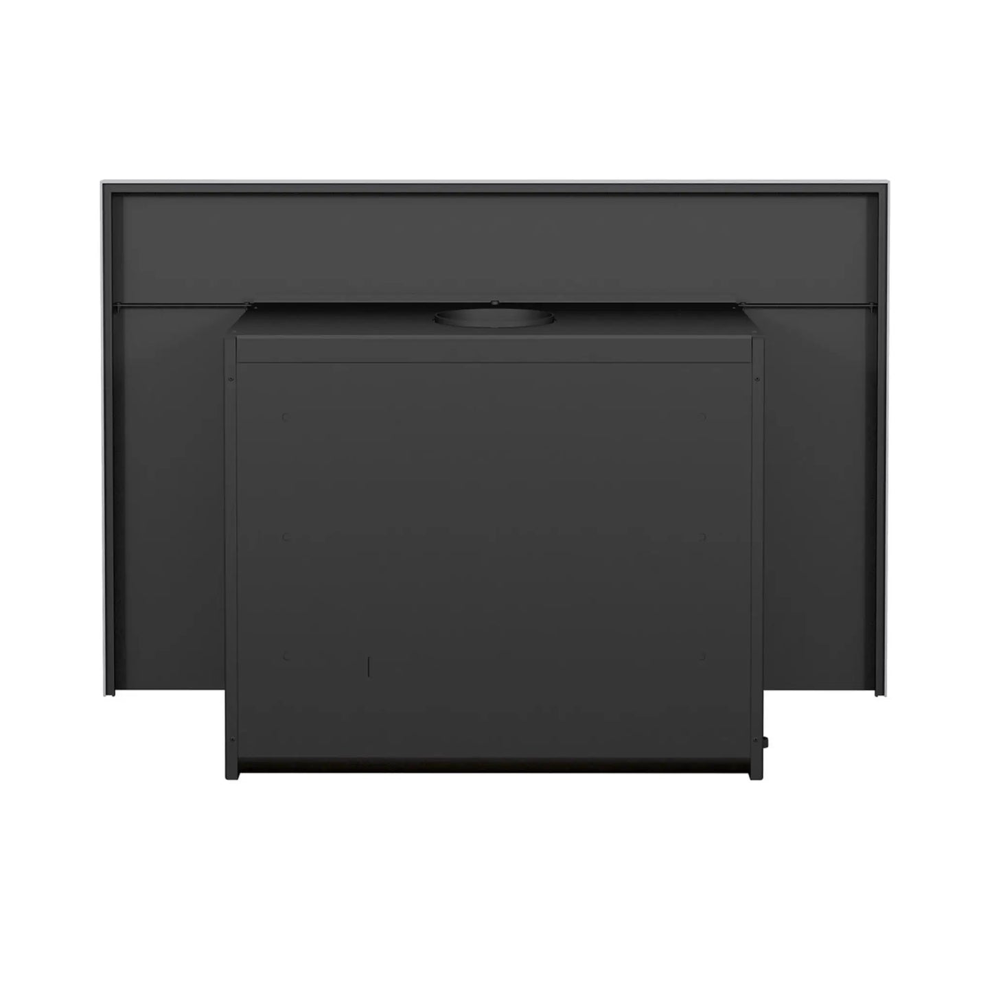 Drolet Escape 1800-I Wood Fireplace Insert - Side Angle View