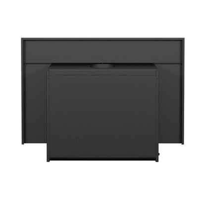 Drolet Escape 1800-I Wood Fireplace Insert - Side Angle View